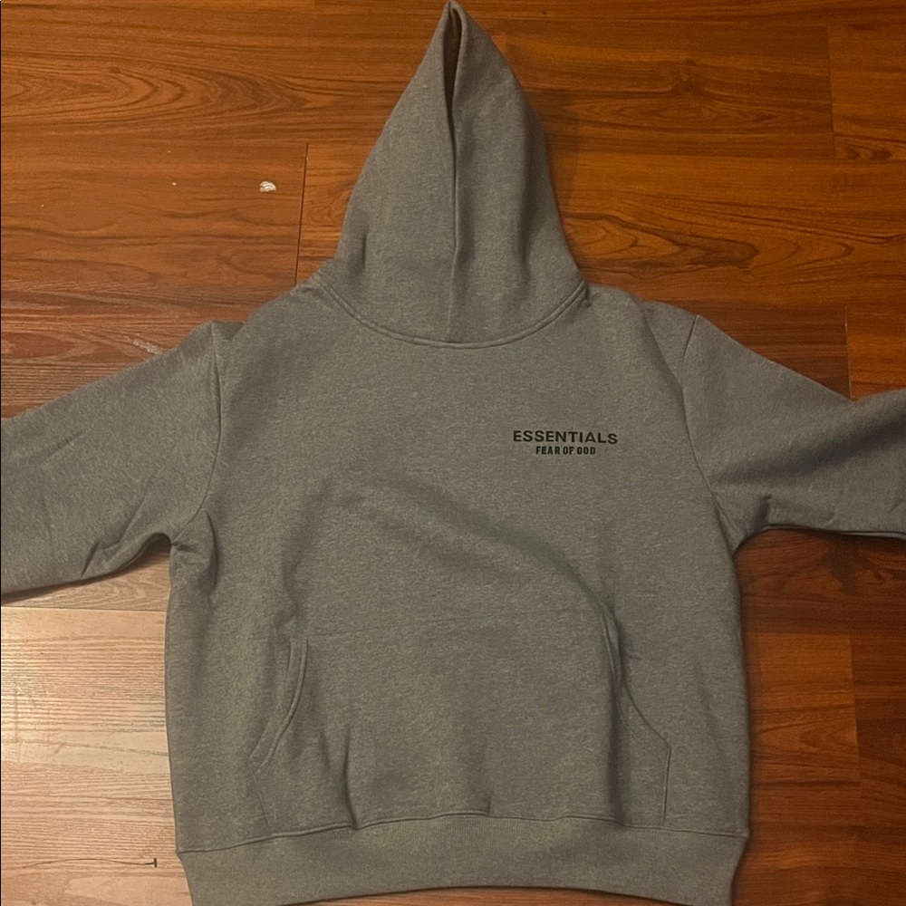 Fear of God Essentials Charcoal Hoodie